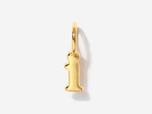 Load image into Gallery viewer, Little Sky Stone - Lowercase Gold Initial Letter Charms