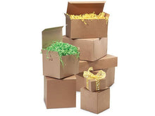 Load image into Gallery viewer, Nashville Wraps - Recycled Brown Kraft Gift Boxes: 100 Pack / 4x4x2"