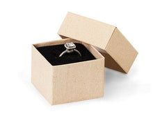 Load image into Gallery viewer, Nashville Wraps - Brown Kraft Jewelry Gift Boxes: 100 Pack / 3.5x3.5x1"