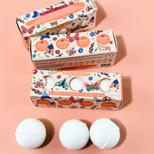 Load image into Gallery viewer, Sow the Magic - Moon Phase Flower Power Bath Bomb Trio