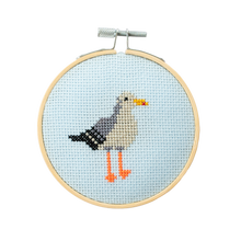 Load image into Gallery viewer, Cotton Clara - Seagull Cross Stitch Kit