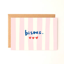 Load image into Gallery viewer, Rio Soley - Bisous Greeting Card