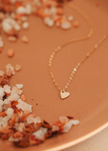 Load image into Gallery viewer, Hello Adorn - Tiny Heart Necklace Gold Fill