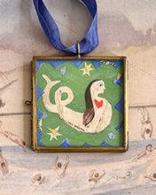 Load image into Gallery viewer, Maris Mirum - Mermaid ~ Art Locket Ornament