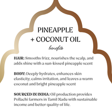 Load image into Gallery viewer, WOO World of Oils - Pineapple + Coconut Oil, 100% Organic
