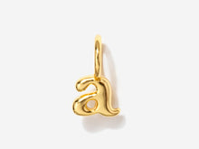 Load image into Gallery viewer, Little Sky Stone - Lowercase Gold Initial Letter Charms