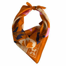 Load image into Gallery viewer, Voyager Silk - Silk Scarves - Soar & Sing Scarf | Silk Habotai Scarf | Women's Bandana: 26" x 26"