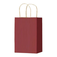 Load image into Gallery viewer, Box & Wrap - Samples - Varnish Stripe Color Bags: Sage Varnish Stripe - Matte Shopping Bags / 5-1/4 x 3-1/4 x 8-3/8" / Sample/1