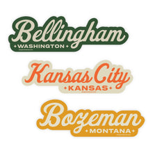 Load image into Gallery viewer, Acme Local - Starlite Script Customizable Sticker: Teal / Green
