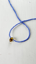 Load image into Gallery viewer, recycled lovers - 013 - Glass Pendant Necklace - Amber Glass: Length - 15"
