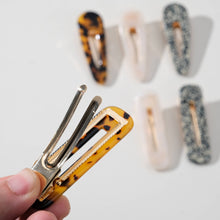 Load image into Gallery viewer, Adorro - Printed Barrette Hair Clips