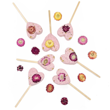 Load image into Gallery viewer, Sow the Magic - Blooming Love Sweet Heart Bath Clay Pop
