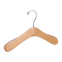 Load image into Gallery viewer, Store Supply Warehouse - 12" Wood Children's Dress Hangers - Case of 50