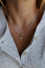 Load image into Gallery viewer, Katie Waltman Jewelry - SORA LINK CHAIN AND PEARL