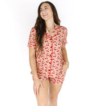 Load image into Gallery viewer, Emerson and Friends - Very Cherry Bamboo Short Sleeve Shorts Set