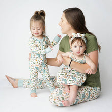 Load image into Gallery viewer, Emerson and Friends - Manatee Bamboo Baby Pajamas Convertible Romper