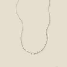 Load image into Gallery viewer, Made By Mary - Rolo Charm Necklace With Link Lock