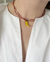 Load image into Gallery viewer, recycled lovers - 005 - Beaded Necklace: Length 15"