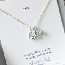 Load image into Gallery viewer, Marmalade Jewellery - Bird Sculpted charm: Bronze
