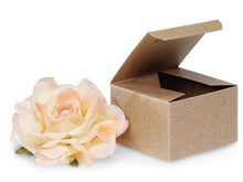 Load image into Gallery viewer, Nashville Wraps - Recycled Brown Kraft Gift Boxes: 100 Pack / 4x4x2"