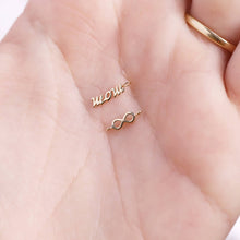 Load image into Gallery viewer, 14K Gold Infinity Charm