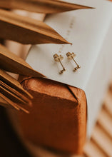 Load image into Gallery viewer, Hello Adorn - Double Dot Studs- 14kt Gold Fill