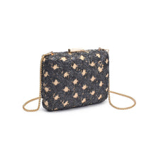 Load image into Gallery viewer, Urban Expressions - Samantha Evening Bag: Black Natural