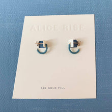 Load image into Gallery viewer, Alice Rise - Tiny Huggie in Slate Gray