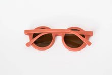 Load image into Gallery viewer, Babeehive Goods - Toddler & Kid Retro Sunglasses - Coral Orange