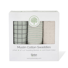 Load image into Gallery viewer, Parker Baby Co. - Sage Swaddle Set