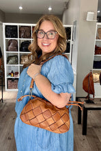 Load image into Gallery viewer, Bolsa Nova Handbags - Greta Clutch: Cognac