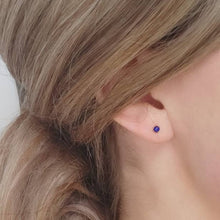 Load image into Gallery viewer, CLP Jewelry - Tiny Stone Stud Earrings: Opal