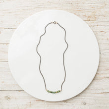 Load image into Gallery viewer, Original Hardware - Green Apatite Arch Necklace