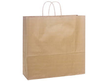 Load image into Gallery viewer, Nashville Wraps - Brown Kraft Paper Retail Shopping Bags: 100 Pack / Rose 5.5x3.25x8.375"