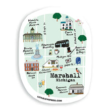 Load image into Gallery viewer, Little Love Press - St. Pete Map Sticker