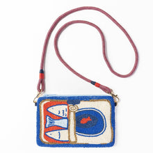 Load image into Gallery viewer, INK + ALLOY - Leila Sardine Bead Clutch With Strap