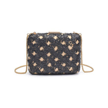 Load image into Gallery viewer, Urban Expressions - Samantha Evening Bag: Black Natural