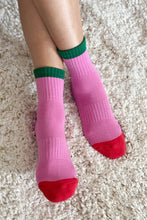 Load image into Gallery viewer, Le Bon Shoppe - Color Block Girlfriend Socks : Black Coffee