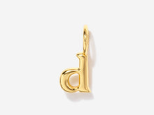 Load image into Gallery viewer, Little Sky Stone - Lowercase Gold Initial Letter Charms