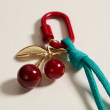 Load image into Gallery viewer, Frem - Cherry Charm Keychain