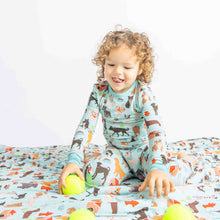 Load image into Gallery viewer, Emerson and Friends - Dogs Bark Pets Kids Bamboo Pajamas Toddler Sleep Set