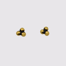 Load image into Gallery viewer, Jane Diaz NY - Granulated Triangle Stud: Sterling Silver