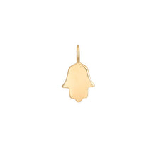 Load image into Gallery viewer, Weld Magic 14K Solid Gold Hamsa Hand Charm