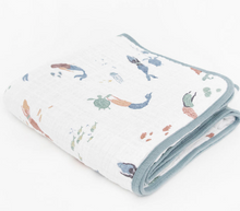 Load image into Gallery viewer, Little Unicorn Cotton Muslin Quilt
