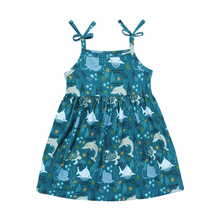 Load image into Gallery viewer, Emerson and Friends - Ocean Friends Bamboo Sundress
