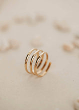 Load image into Gallery viewer, Hello Adorn - Triple Wrap Ring - 14k Gold Fill
