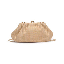 Load image into Gallery viewer, Urban Expressions - Triana Straw Frame Clutch - Natural
