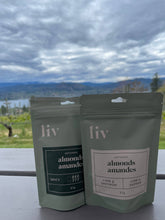 Load image into Gallery viewer, Liv Artisanal - Lime &amp; Saffron Almonds (57g)
