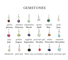 Load image into Gallery viewer, Marmalade Jewellery - Teeny Gemstone: Ruby (July) / Gold filled
