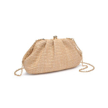 Load image into Gallery viewer, Urban Expressions - Triana Straw Frame Clutch - Natural
